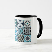 Tasse de Bleu de Ciment (Devant droit)