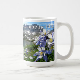 Tasse de bleu de Columbine