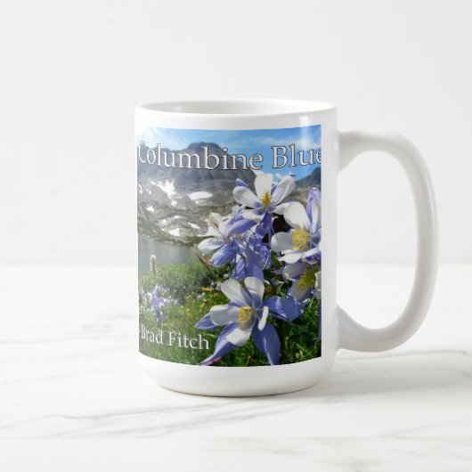Tasse de bleu de Columbine (Droite)