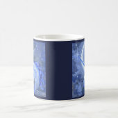 Tasse de bleu de licorne de lune (Centre)