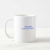 Tasse "de bleu de pavot" (Gauche)