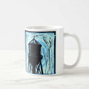 tasse de bleu de watertower