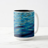 Tasse de bleu de Wtr de voyage de WJ (Devant droit)