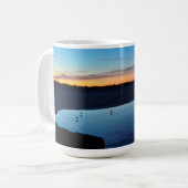 Tasse de bleu d'oiseaux de la jetée 3 de plage (Devant gauche)