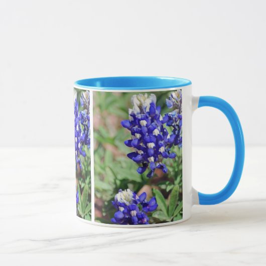 Tasse "de bleus du Texas" (Droite)