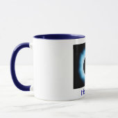 Tasse "de bleus irlandais" (Gauche)