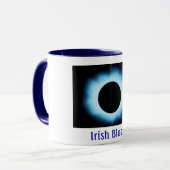 Tasse "de bleus irlandais" (Devant gauche)