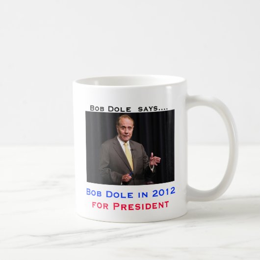 Tasse de Bob Dole en 2012 (Droite)