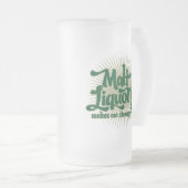 Tasse de boisson alcoolisée de malt (Devant droit)