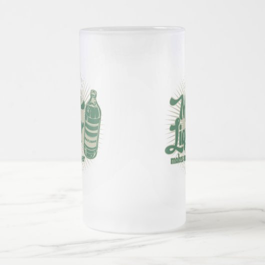 Tasse de boisson alcoolisée de malt (Centre)