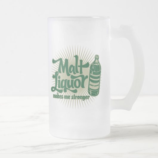 Tasse de boisson alcoolisée de malt (Droit)