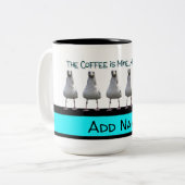 Tasse de boisson de mouette de mine de mine de (Devant gauche)