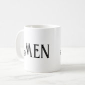 Tasse de boisson de thé-café classique de police V (Devant gauche)