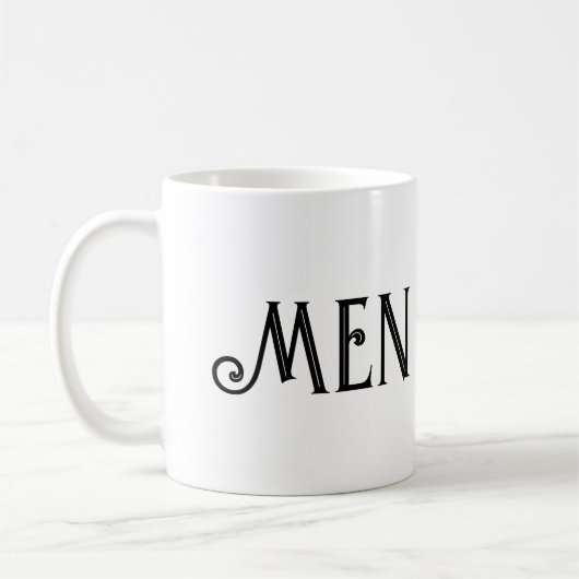 Tasse de boisson de thé-café classique de police V (Gauche)