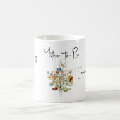 Tasse de boisson Maman future Bouquet de fleurs co (Centre)