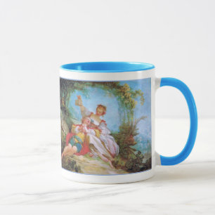 Tasse de boisson pour amoureux heureux