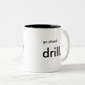 Tasse de boisson pour l'huile et l'industrie du (Devant droit)