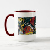 Tasse de boisson Trois Chats de Franz Marc (Gauche)
