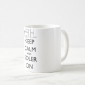 Tasse de Boler - gardez le calme et le Boler (Devant droit)