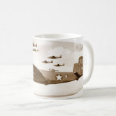 Tasse de bombardier de B-25 Mitchell (Devant droit)