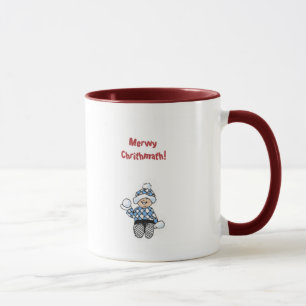 Tasse de bonhomme de neige