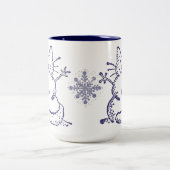 Tasse de bonhomme de neige d'autoneige (Centre)