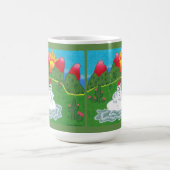 Tasse de bonhomme de neige de Noël (Centre)