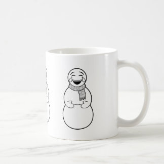 Tasse de bonhommes de neige d'Emoji
