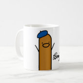 tasse de bonjour de hot dog (Devant gauche)