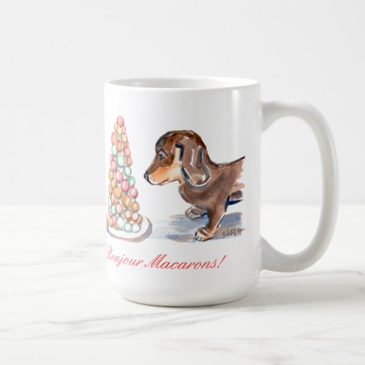 Tasse de Bonjour Macarons (Droite)