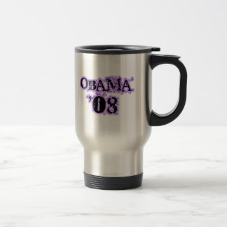 Tasse de bord de lilas d'Obama 08
