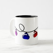 Tasse de bordage de lumières de Noël (Devant gauche)