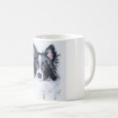 Tasse de border collie (Devant droit)
