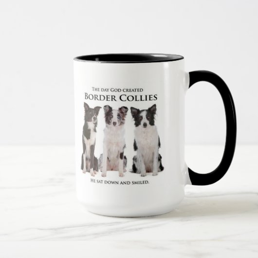 Tasse de border collie (Droite)