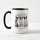 Tasse de border collie (Gauche)