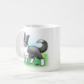 Tasse de border collie (Devant gauche)