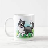 Tasse de border collie (Gauche)