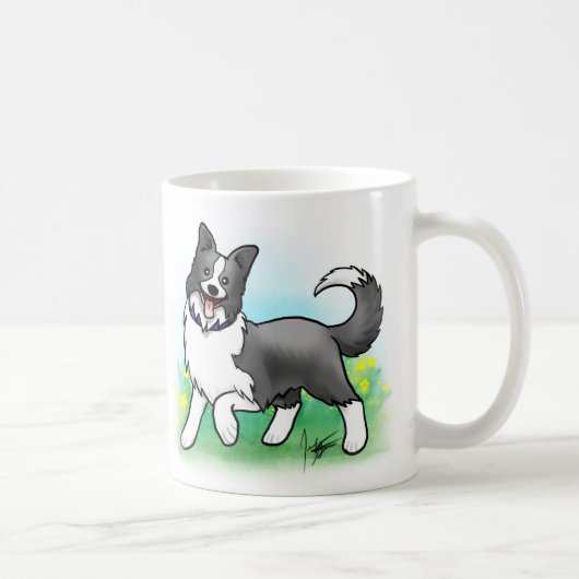 Tasse de border collie (Droite)