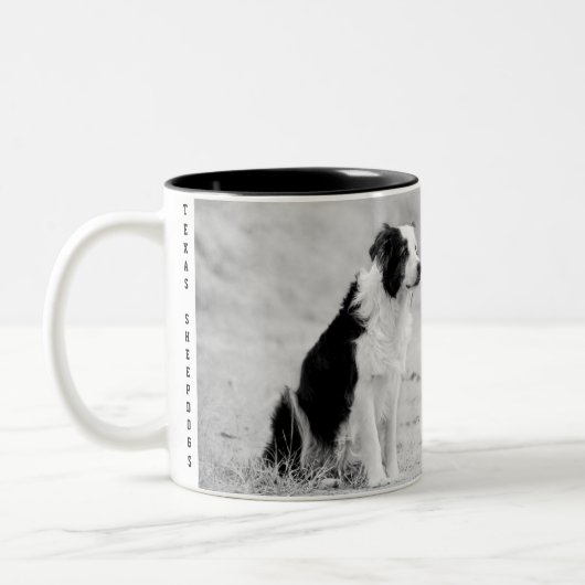 Tasse de border collie (Gauche)