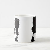 Tasse de border collie 11oz - (Centre)