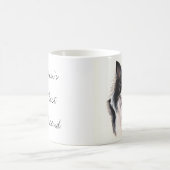 Tasse de border collie avec le texte "du meilleur (Centre)