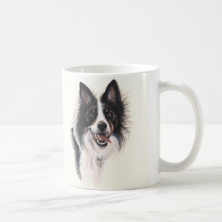 Tasse de border collie avec le texte "du meilleur