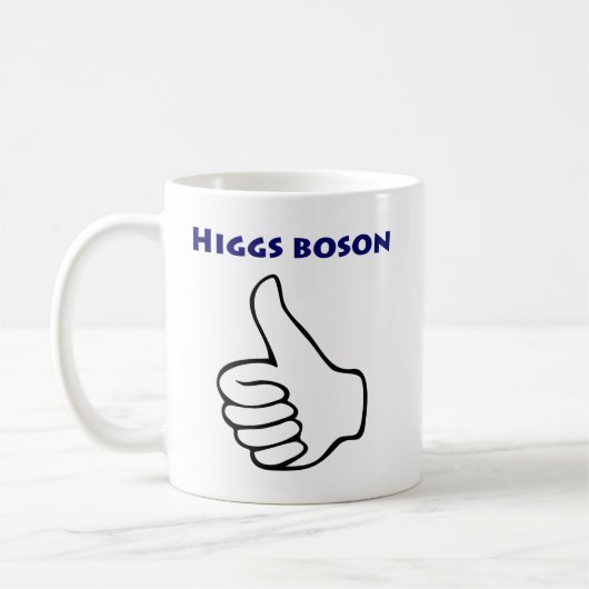 Tasse de boson de Higgs (Gauche)