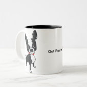 Tasse de Boston Terrier - Boston passé ? (Devant gauche)