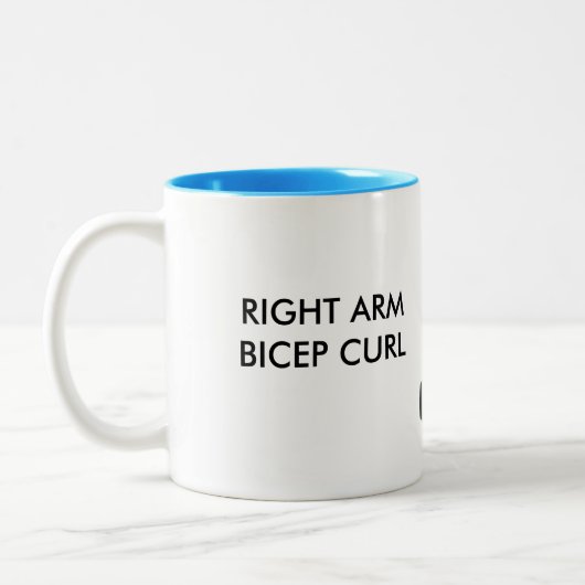 Tasse de boucle de biceps (Gauche)