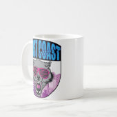 Tasse de bouclier de côte de bête (Devant gauche)