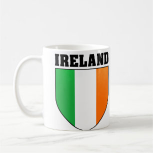 Tasse de bouclier de l'Irlande
