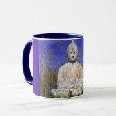 Tasse de Bouddha de ciel bleu (Devant gauche)