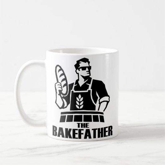 Tasse de boulanger drôle Bakefather (Gauche)