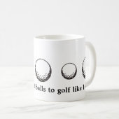 tasse de boule de golf (Devant droit)